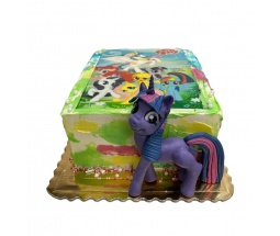 Tort urodzinowy koniki Pony 